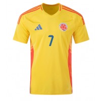 Maglia Calcio Colombia Luis Diaz #7 Prima Divisa Copa America 2024 Manica Corta